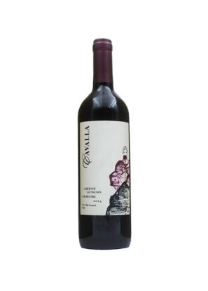 Imagen de Vino tinto Cabernet Sauvignon Carmenere Cavalla (750 ml)