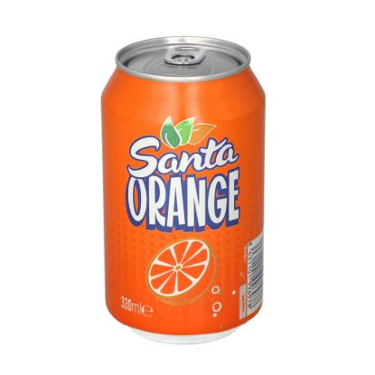 Imagen de Refresco gaseado de naranja Santa (330 ml)