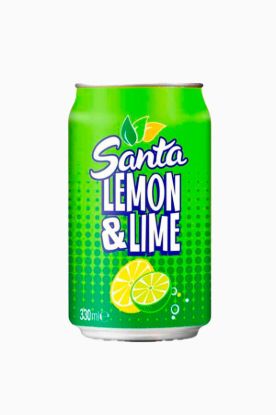 Imagen de Refresco gaseado de limón y lima Santa ( 330 ml)