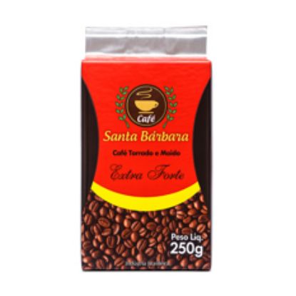 Imagen de Café tostado y molido extra fuerte Santa Bárbara (250 g)