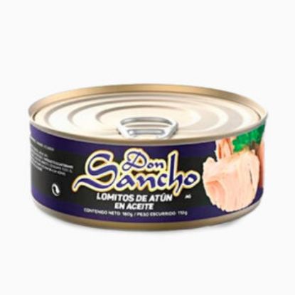 Imagen de Lomitos de atún en aceite Don Sancho (160 g)
