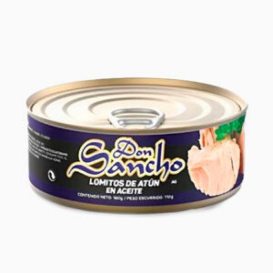 Imagen de Lomitos de atún en aceite Don Sancho (160 g)