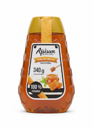 Imagen de Miel de abejas polifloral Apisun (340 g)