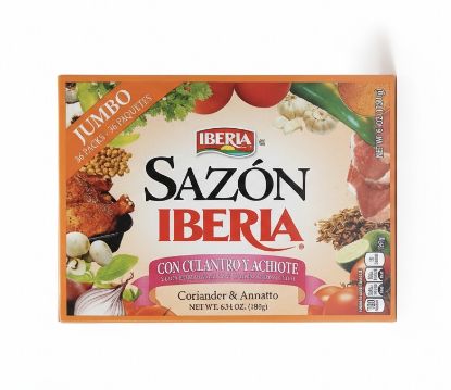 Imagen de Sazón Iberia con culantro y achiote (180 g / 36 sobres)