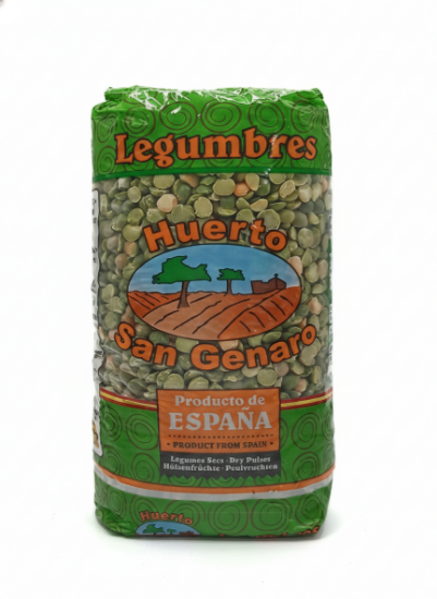 Imagen de Arvejas partidas secas Huerto San Genaro (legumbres) (500 g)