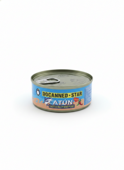 Imagen de Atún Docanned Star en Aceite con Chile Picante (140 g)
