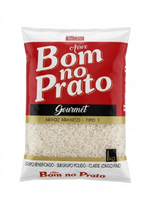 Imagen de Arroz Blanco Tipo 1 Bom no Prato Gourmet (1 kg)