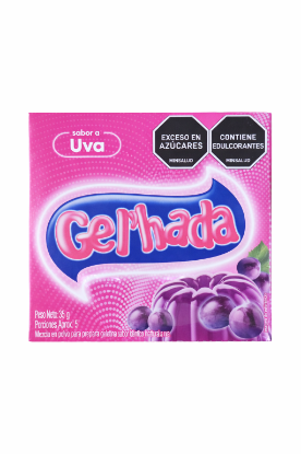 Imagen de Gelatina Sabor Uva Gerhada (35 g)