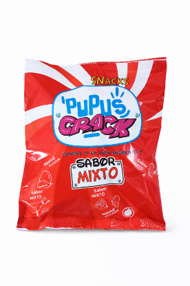 Imagen de Snack Pupus Crack Sabor Mixto (100 g)
