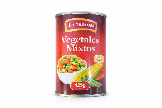 Imagen de Vegetales Mixtos La Sabrosa (425 g)