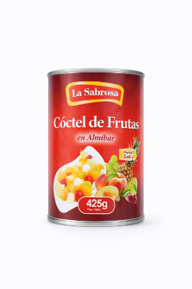 Imagen de Cóctel de Frutas en Almíbar La Sabrosa (425 g)
