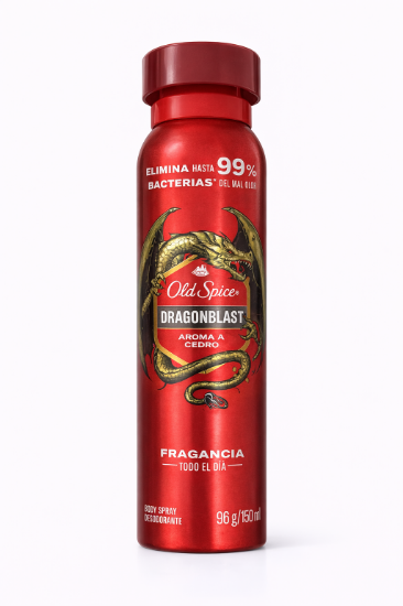 Imagen de Desodorante Old Spice Dragonblast Aroma Cedro (150 ml)