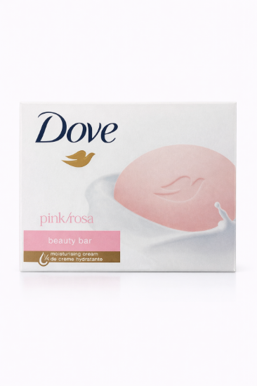 Imagen de Jabón de Tocador Dove Pink Beauty Bar (90 g)