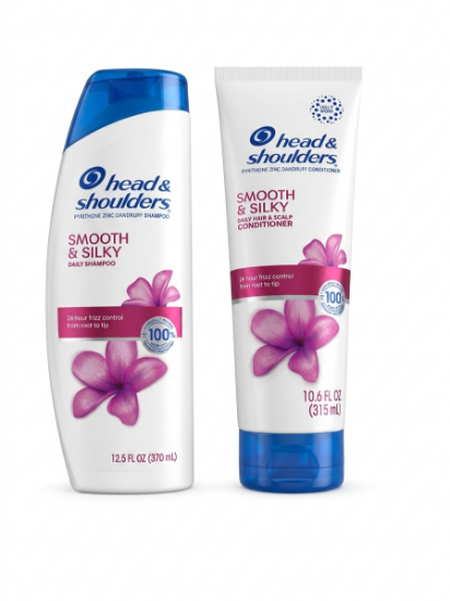 Imagen de Set Shampoo + Acondicionador Smooth & Silky Head & Shoulders (370 ml / 315 ml)