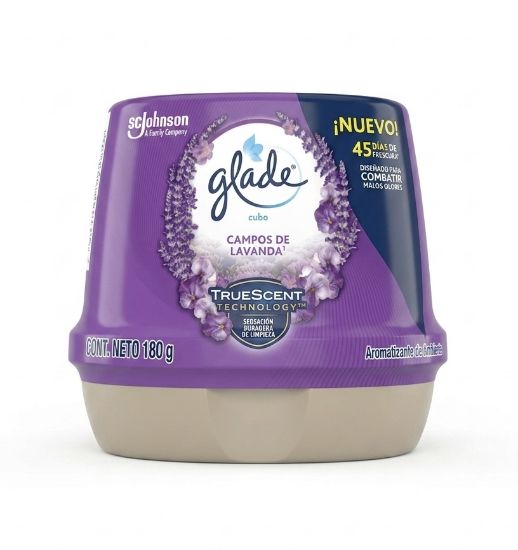 Imagen de Aromatizante en Gel Glade Campos de Lavanda (180 g)