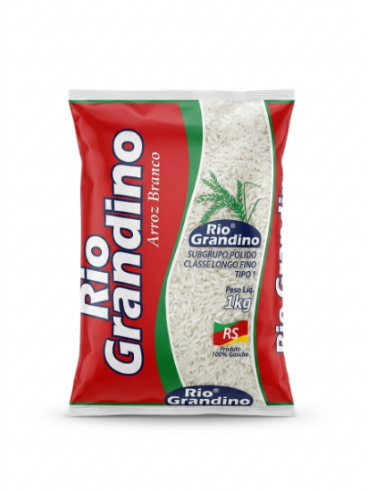 Imagen de Arroz Blanco Río Grandino Largo Fino Tipo 1 (1 kg)