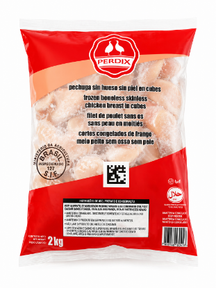 Imagen de Pechuga de pollo en cubos Perdix (2 kg)