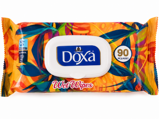 Imagen de Toallitas húmedas Doxa (90 uds)
