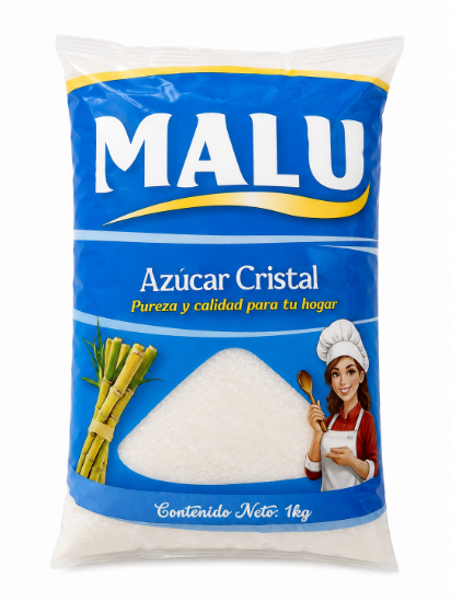 Imagen de Azúcar blanca Malu (1 kg)