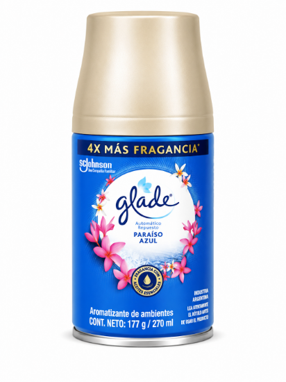 Imagen de Repuesto automático paraíso azul Glade (270 ml)