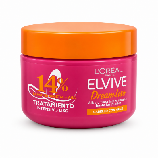 Imagen de Tratamiento intensivo liso Dream Liso Elvive L’Oréal Paris (300 g)