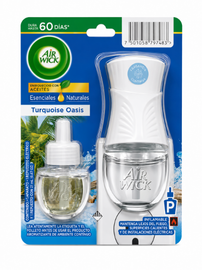 Imagen de Aromatizante eléctrico turquoise oasis Air Wick (21 ml)