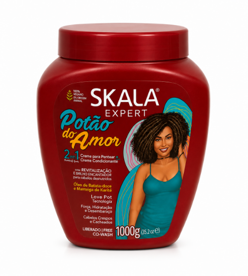 Imagen de Crema para peinar y acondicionador Potão do Amor Skala Expert (1000 g)