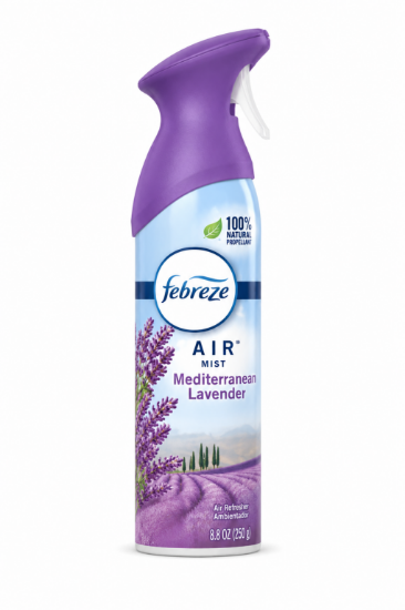 Imagen de Ambientador en aerosol mediterranean lavender Febreze air mist (250 g)