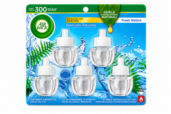 Imagen de Repuesto Air Wick fresh waters (5 unidades)