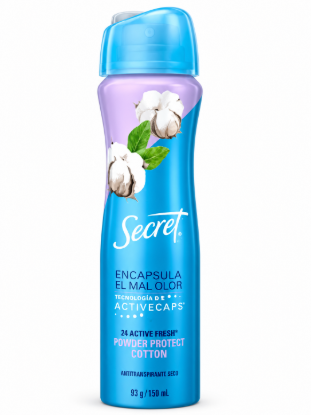 Imagen de Desodorante Secret powder protect cotton (150 ml)