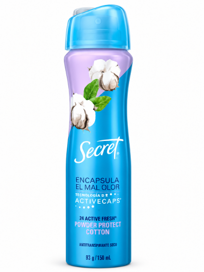 Imagen de Desodorante Secret powder protect cotton (150 ml)