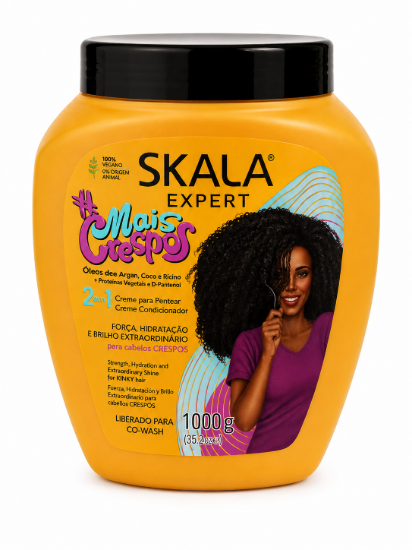 Imagen de Crema para peinar y acondicionador Mais Crespos Skala Expert (1000 g)