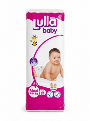 Imagen de Pañales maxi Lulla baby (32 unidades)