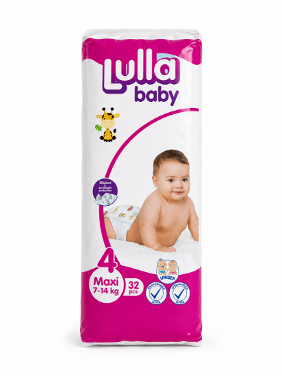 Imagen de Pañales maxi Lulla baby (32 unidades)
