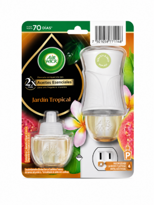 Imagen de Ambientador eléctrico Air Wick Jardín Tropical (19 ml)