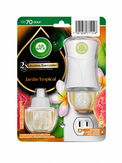 Imagen de Ambientador eléctrico Air Wick Jardín Tropical (19 ml)