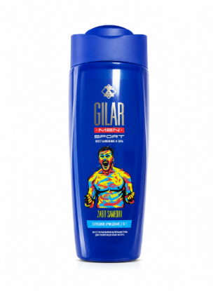 Imagen de Champú 2 en 1 Men Sport Gilar (400 ml)