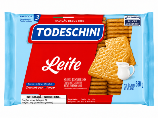Imagen de Galletas Sabor Leche Todeschini (360 g)