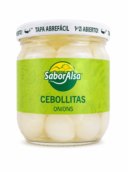 Imagen de Cebollitas en Vinagre SaborAlsa (350 g)