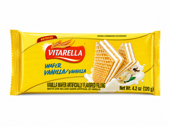 Imagen de Wafer de Vainilla Vitarella (120 g)