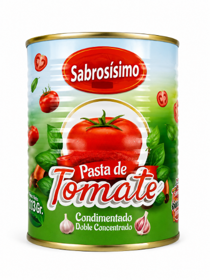 Imagen de Pasta de Tomate Sabrosísimo (800 g)