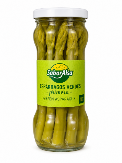 Imagen de Espárragos verdes SaborAlsa (350 g)