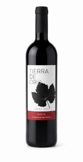 Imagen de Vino tinto Tierra de Oro Rioja 2022 (750 ml)