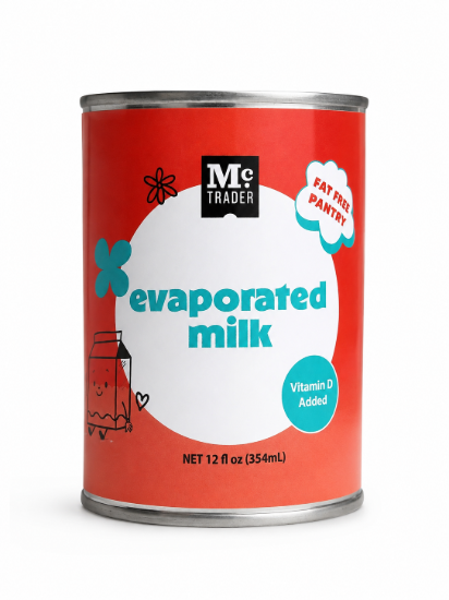 Imagen de Leche evaporada McTrader (354 ml)