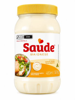 Imagen de Mayonesa Saúde (500 g)
