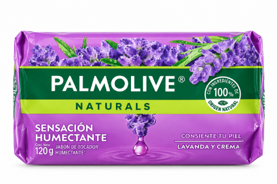 Imagen de Jabón Palmolive Naturals Lavanda y Crema (120 g)