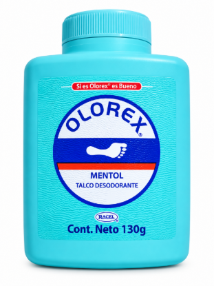 Imagen de Talco Desodorante para Pies Olorex Mentol (130 g)