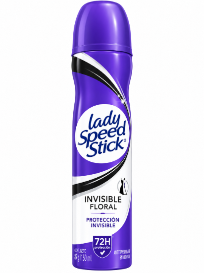 Imagen de Desodorante Lady Speed Stick Invisible Floral Spray (150 ml)