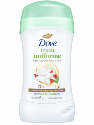 Imagen de Desodorante Dove Tono Uniforme Jazmín & Frambuesa (45 g)