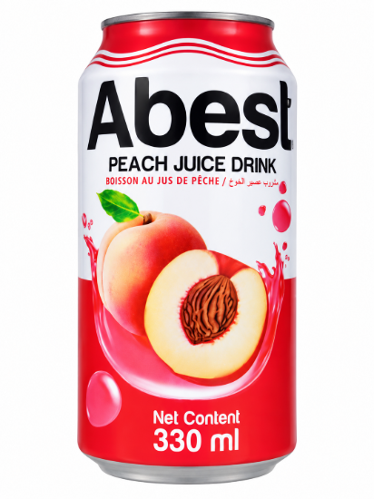 Imagen de Abest Bebida de Jugo de Durazno (330 ml)